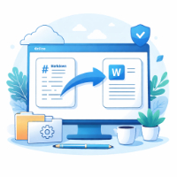 Markdown to Word converter