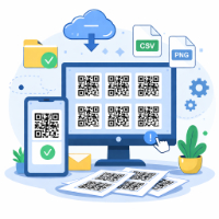 Bulk QR generator