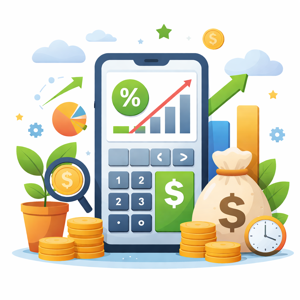 Calculadora de apreciación de activos tool icon