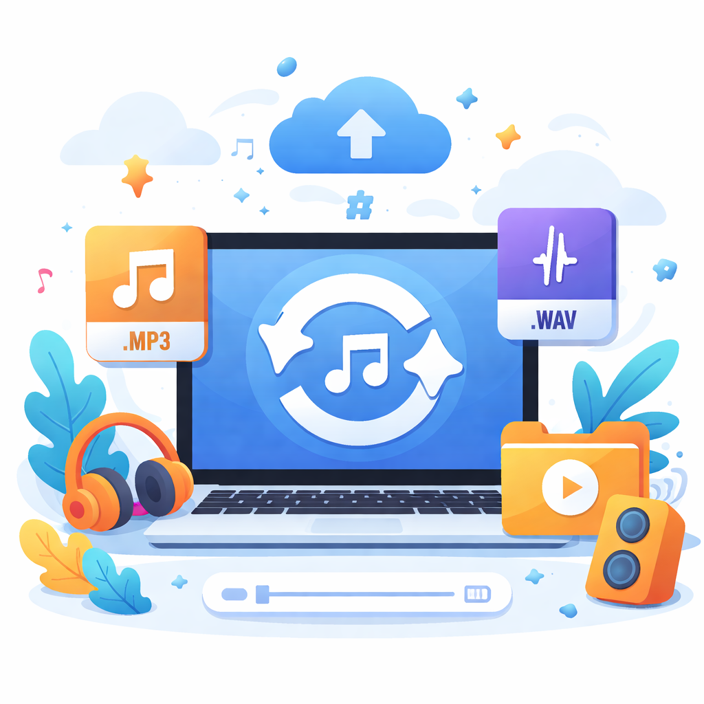 Бесплатный онлайн-конвертер аудио tool icon