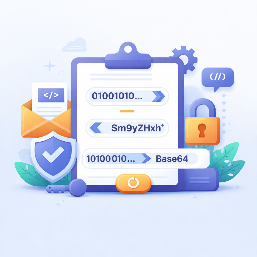 Бесплатный онлайн кодировщик/декодировщик Base64 tool icon