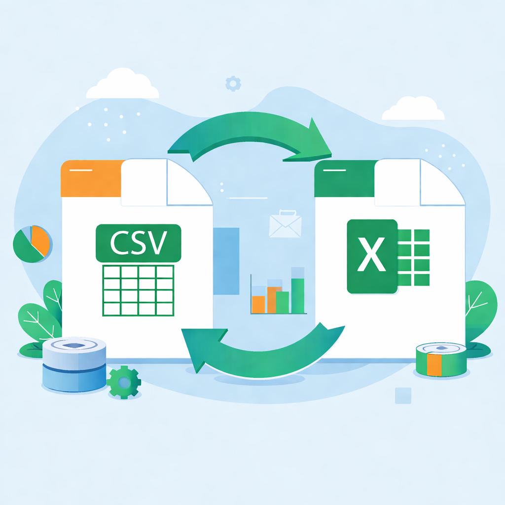 Конвертер CSV ↔ Excel tool icon