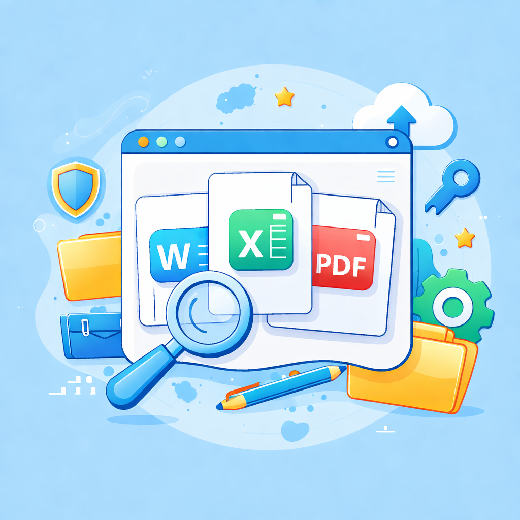 Бесплатный редактор метаданных Word/Excel/PDF tool icon