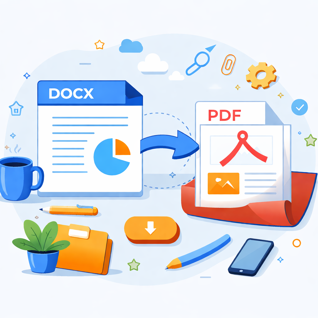 Онлайн-просмотр DOCX и экспорт в PDF tool icon