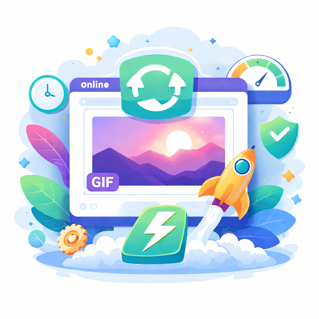 Бесплатный онлайн-оптимизатор GIF tool icon