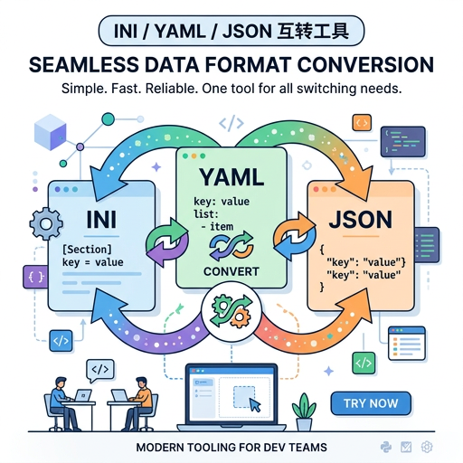 Конвертер INI / YAML / JSON tool icon