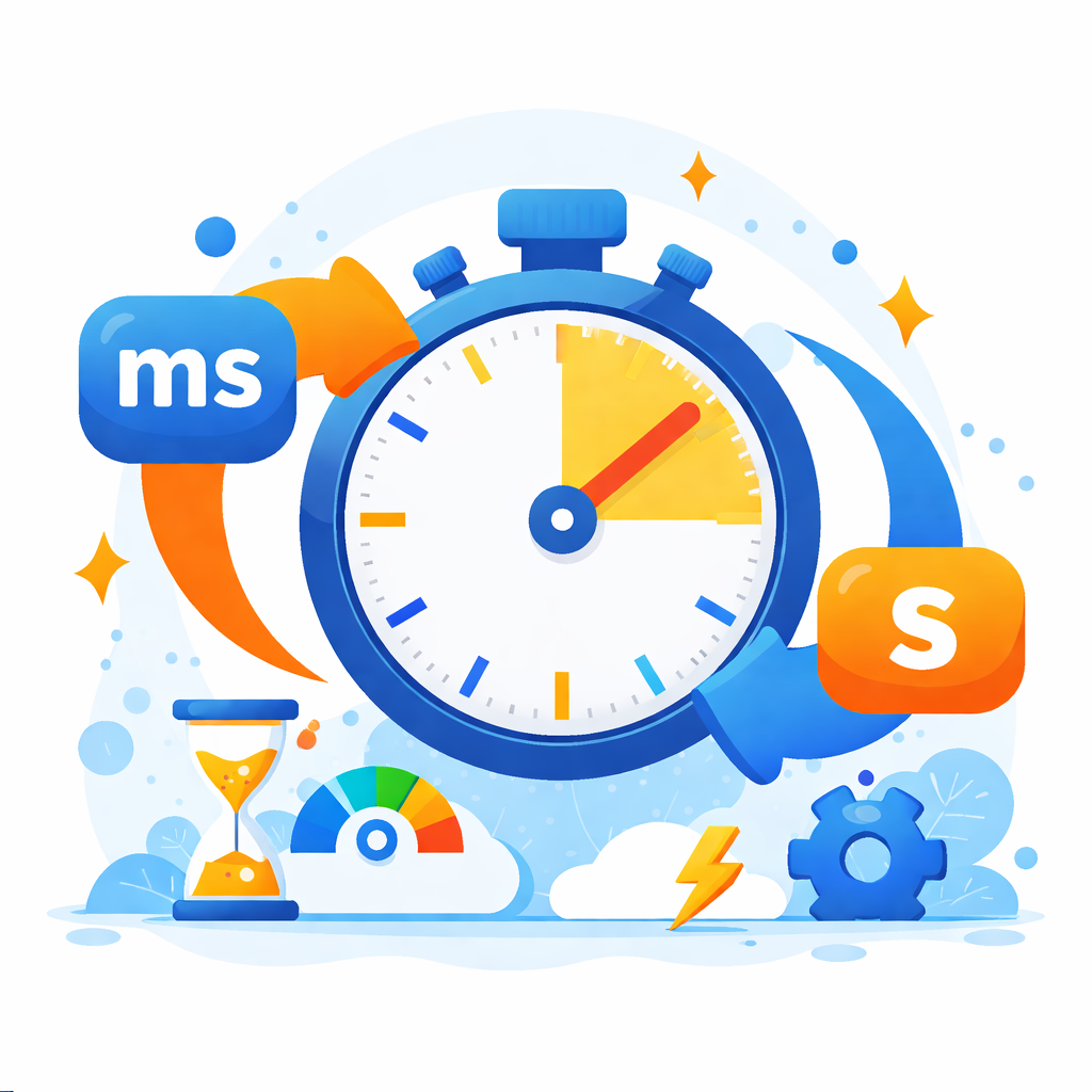 Free Online Milliseconds to Seconds Converter tool icon