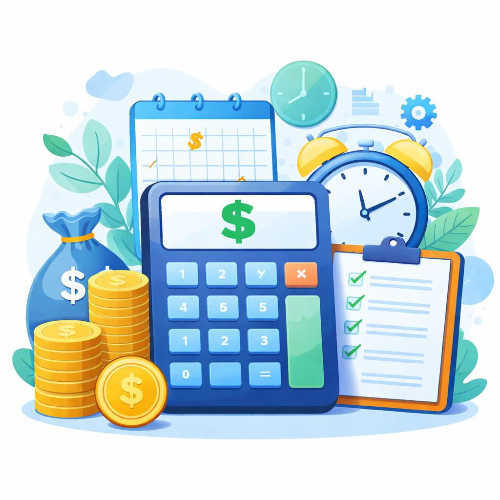 Calculadora de horas extra tool icon