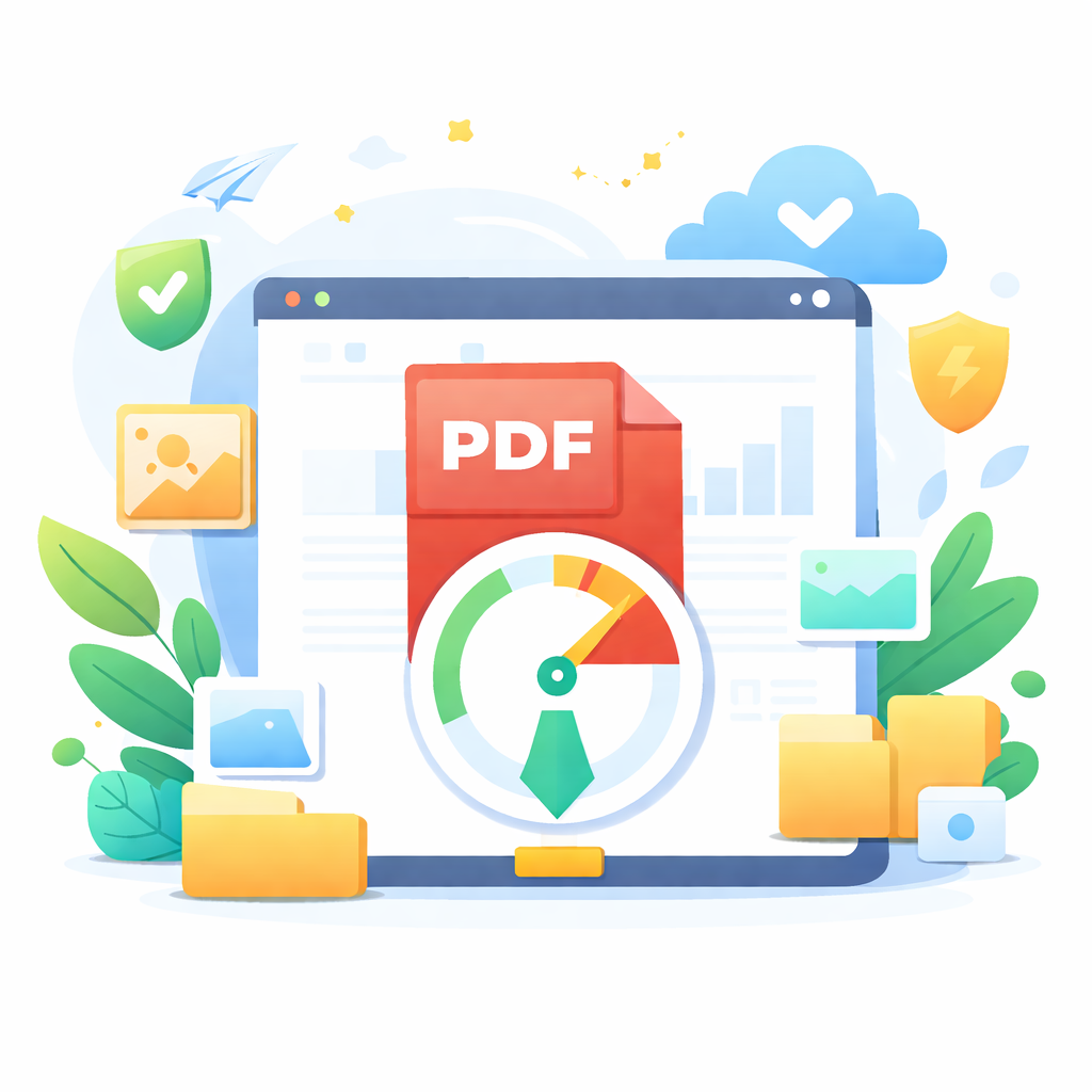 Бесплатный онлайн лёгкий PDF-компрессор tool icon