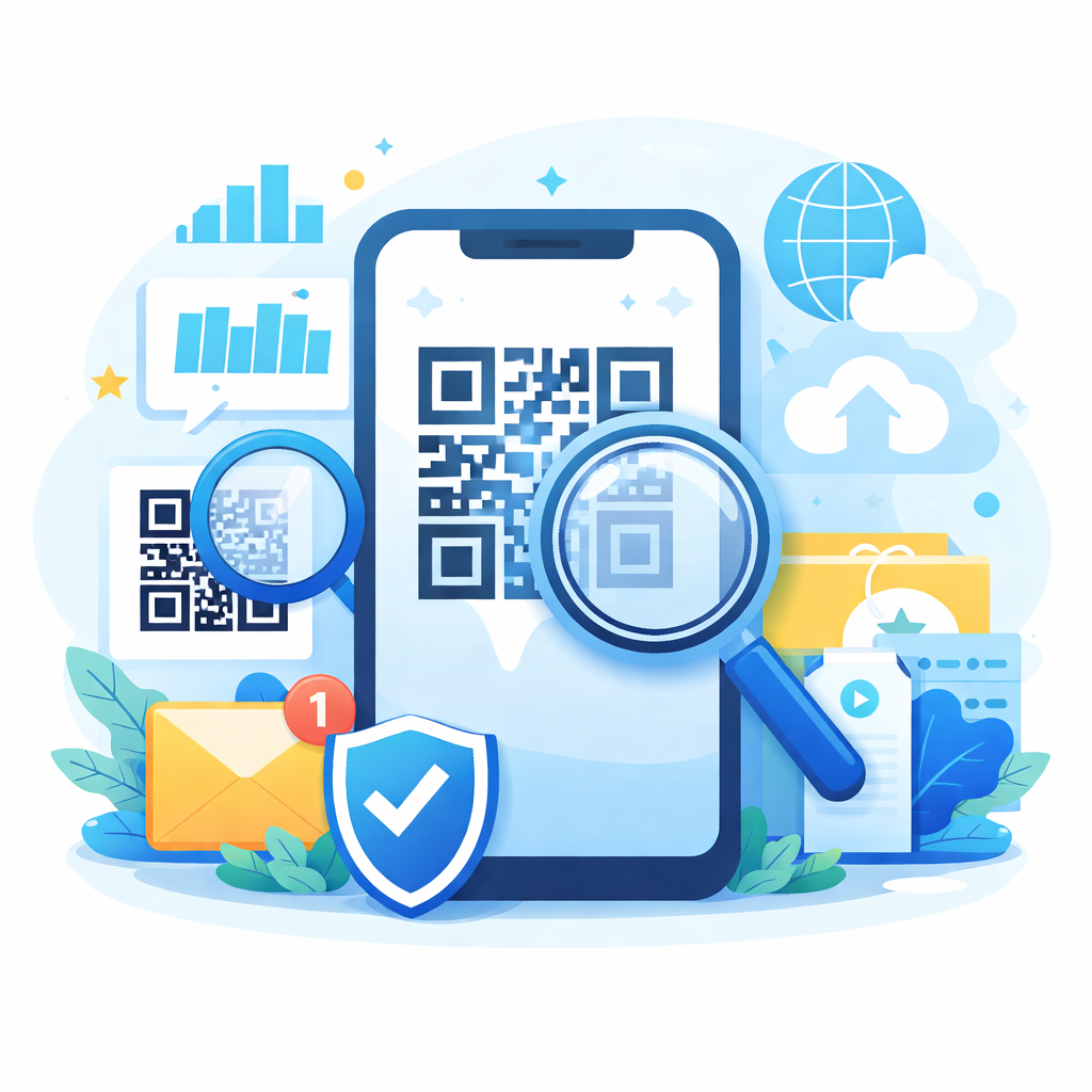 Бесплатный онлайн QR-декодер tool icon