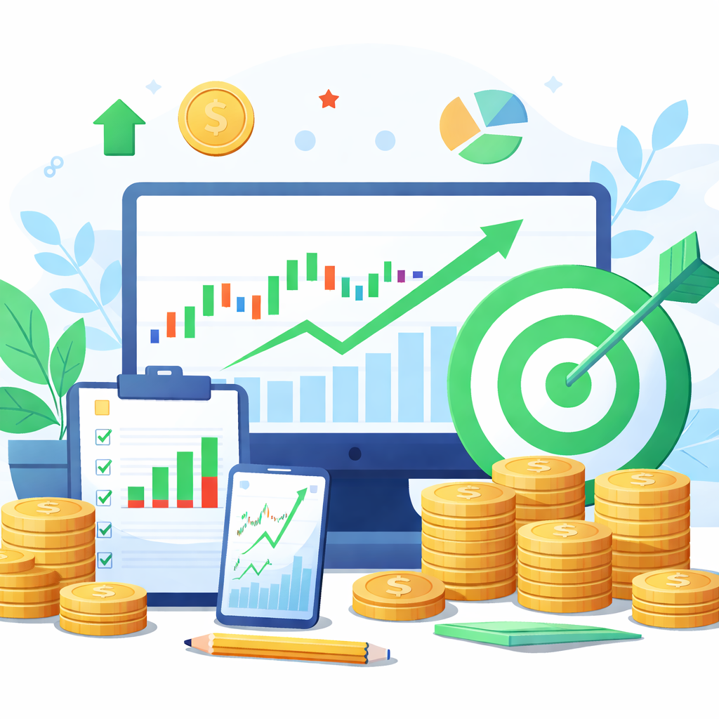 Stock Average Calculator tool icon