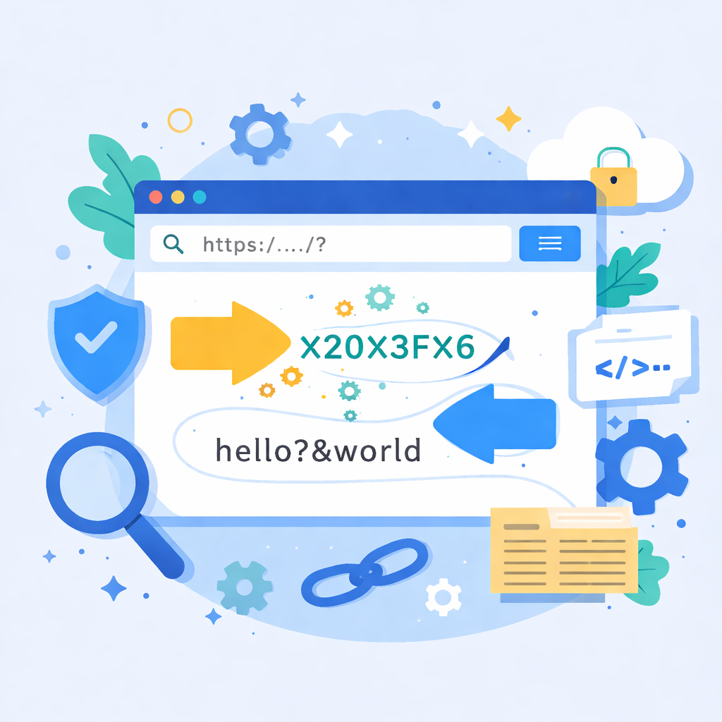 Бесплатный онлайн URL-кодировщик / декодировщик tool icon