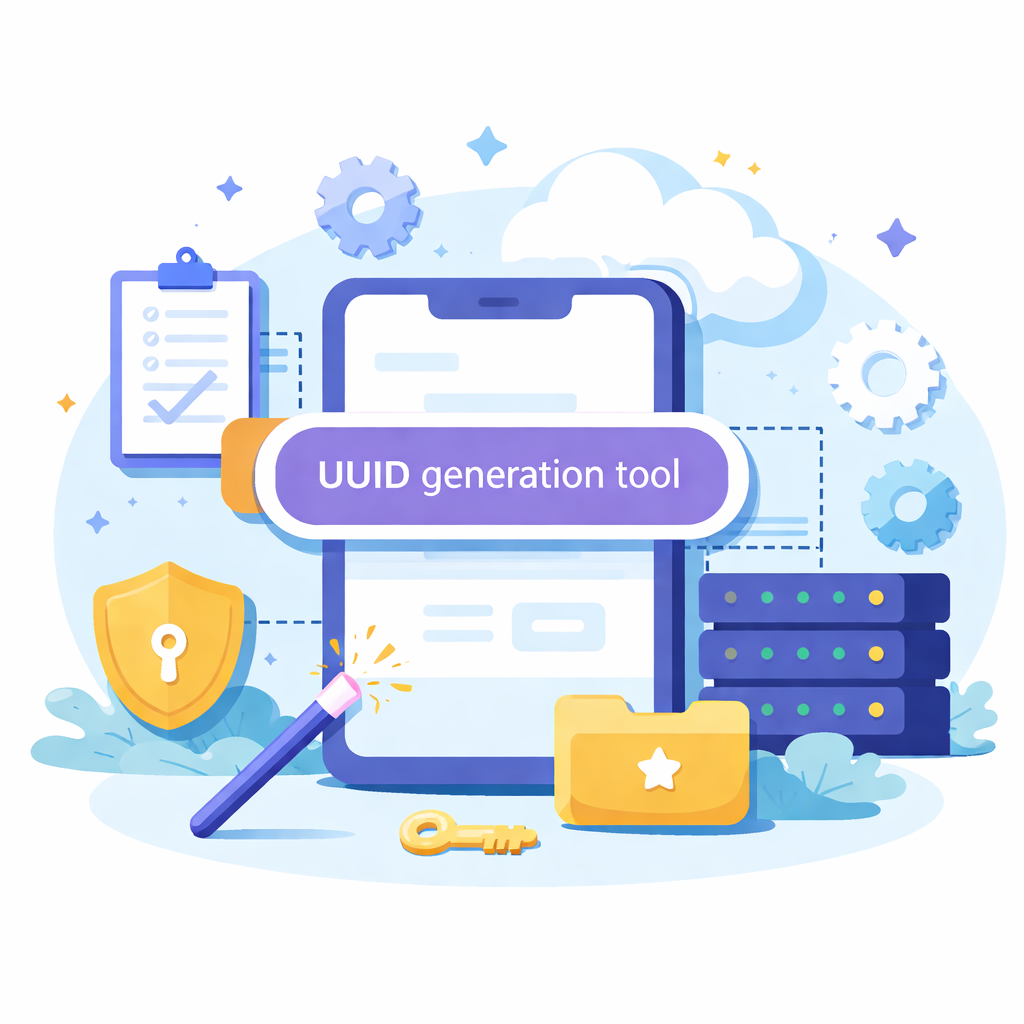 Generador UUID online gratis tool icon